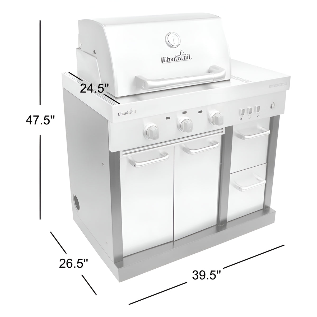 Medallion Series 3-Burner Infrared Freestanding Gas Grill