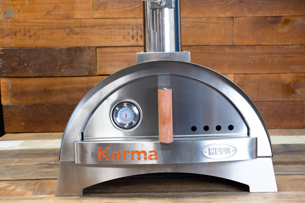 WPPO Karma 25" Stainless Steel Wood-Fired Pizza Oven