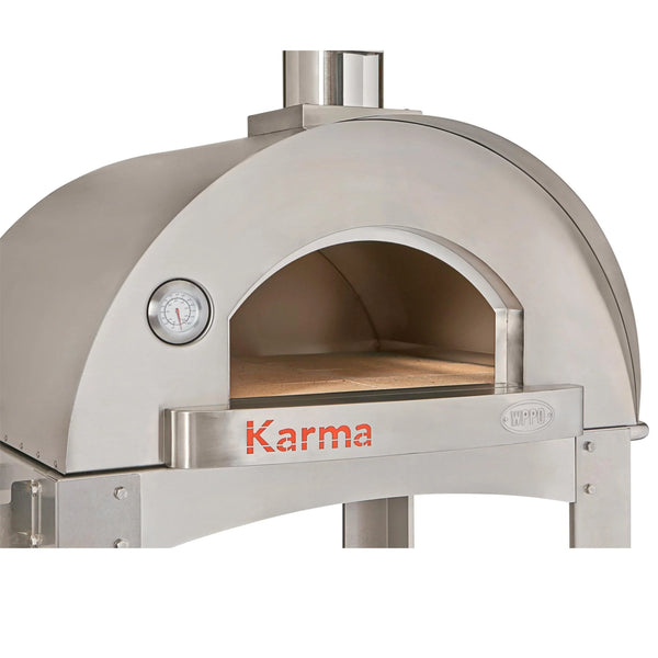 WPPO Karma 32" Stainless Steel Wood-Fired Pizza Oven