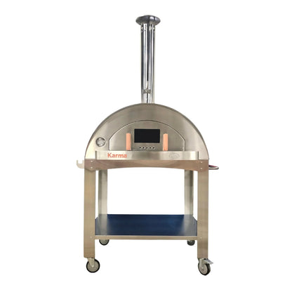 WPPO Karma 42" Stainless Steel Wood-Fired Pizza Oven