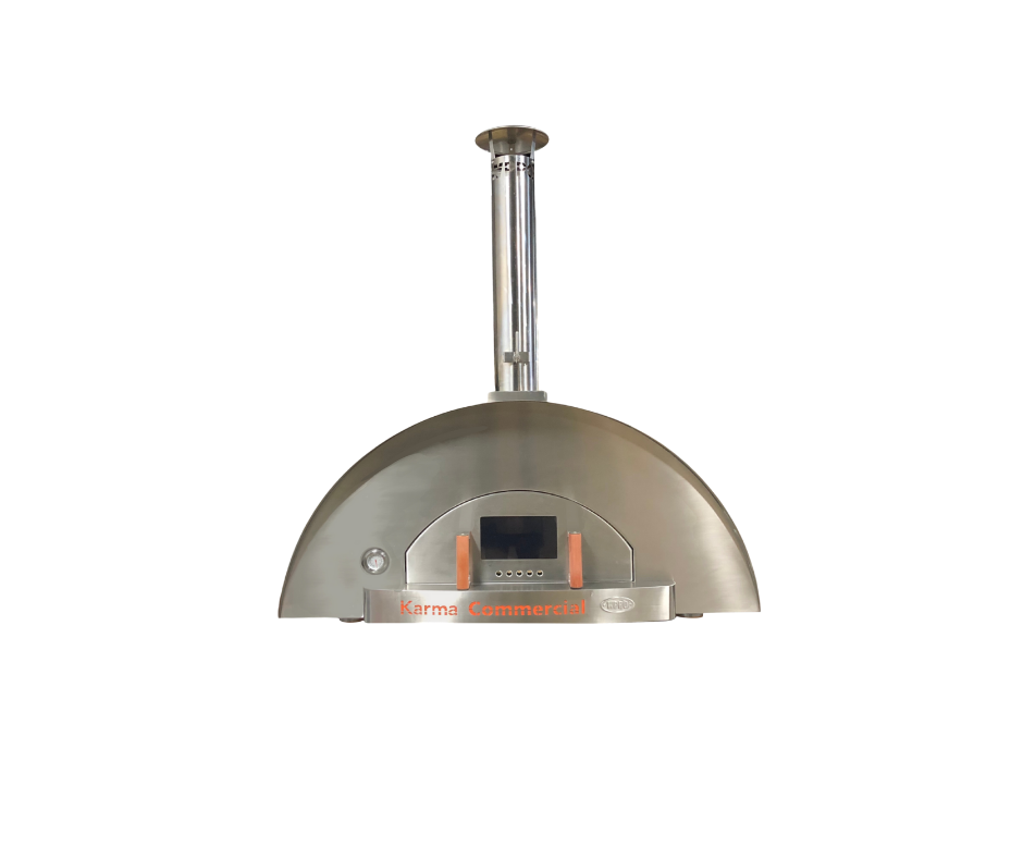 WPPO Karma 55" Commercial Stainless Steel Wood-Fired Pizza Oven