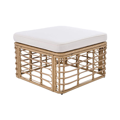 Modern 7-Piece Modular Outdoor Rattan Sofa Set