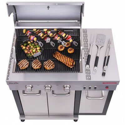 Medallion Series 3-Burner Infrared Freestanding Gas Grill