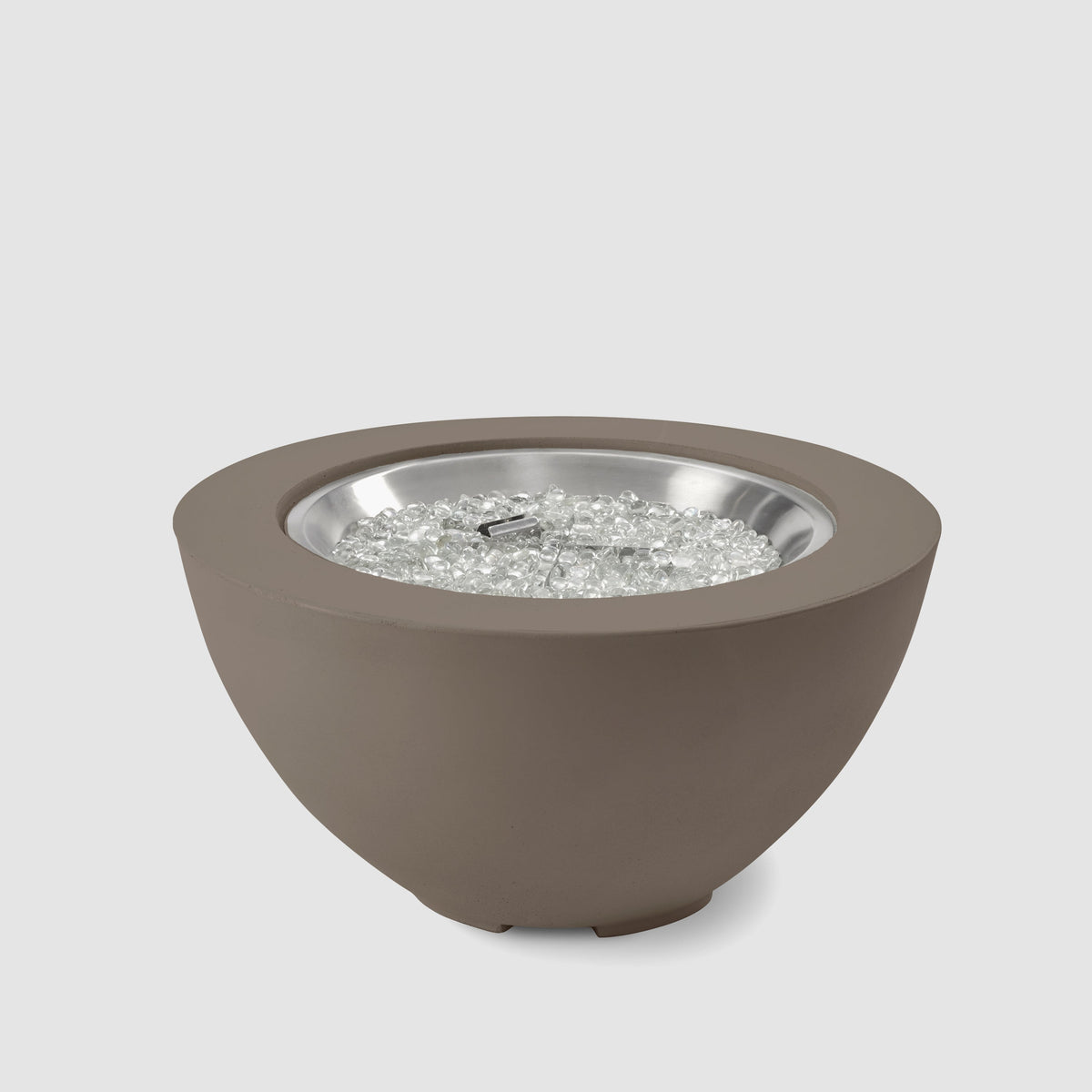 The Outdoor GreatRoom Company Cove Concrete Bowl Gas Fire Pit
