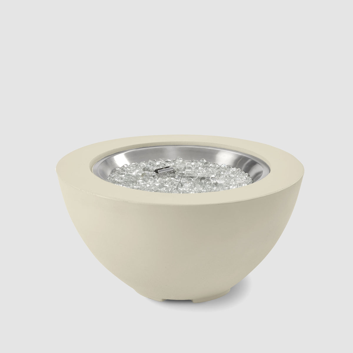 The Outdoor GreatRoom Company Cove Concrete Bowl Gas Fire Pit