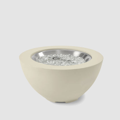 The Outdoor GreatRoom Company Cove Concrete Bowl Gas Fire Pit