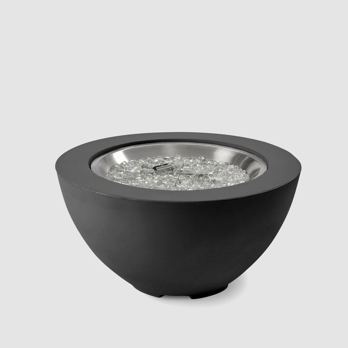 The Outdoor GreatRoom Company Cove Concrete Bowl Gas Fire Pit