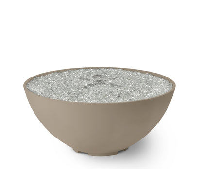 The Outdoor GreatRoom Company Cove 42" Concrete Edge Gas Fire Pit Bowl