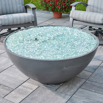 The Outdoor GreatRoom Company Cove 42" Concrete Edge Gas Fire Pit Bowl