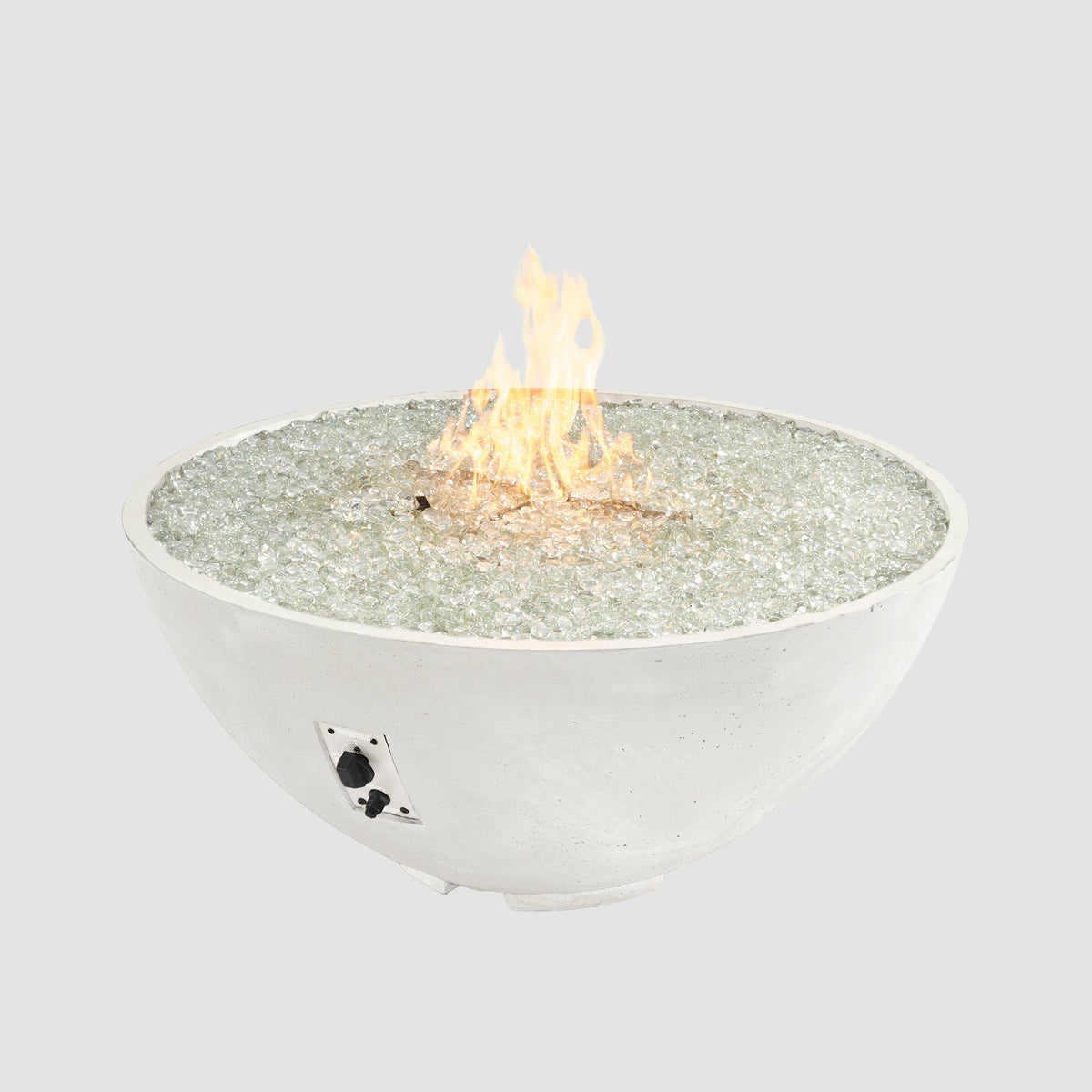 The Outdoor GreatRoom Company Cove 42" Concrete Edge Gas Fire Pit Bowl