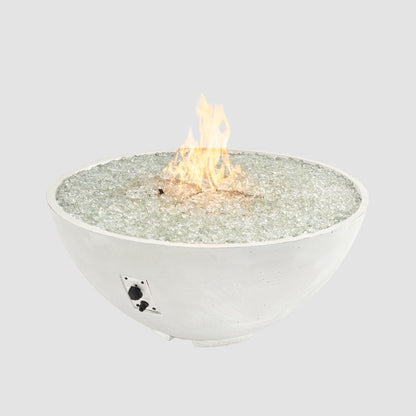 The Outdoor GreatRoom Company Cove 42" Concrete Edge Gas Fire Pit Bowl