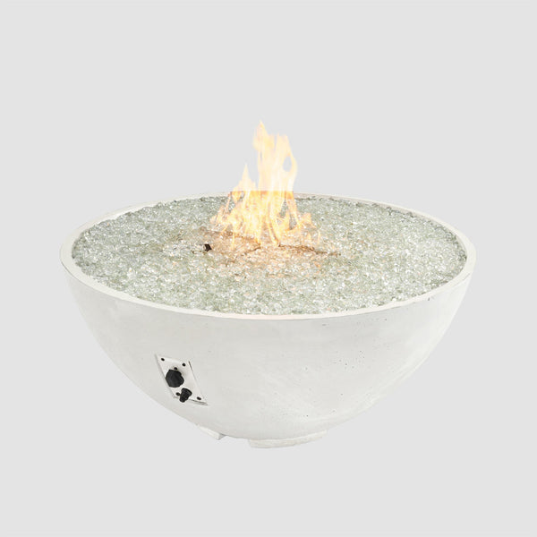 The Outdoor GreatRoom Company Cove 42" Concrete Edge Gas Fire Pit Bowl