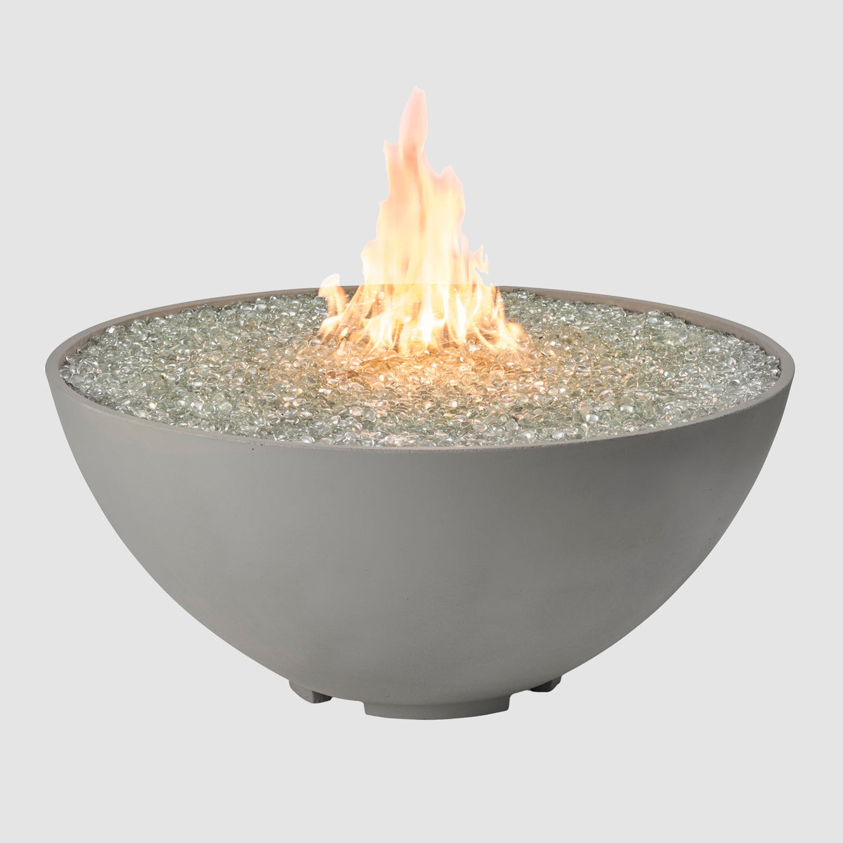 The Outdoor GreatRoom Company Cove 42" Concrete Edge Gas Fire Pit Bowl