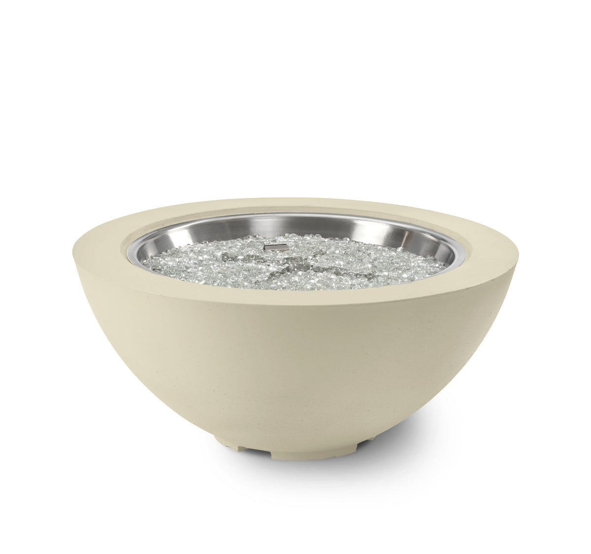 The Outdoor GreatRoom Company Cove Concrete Bowl Gas Fire Pit