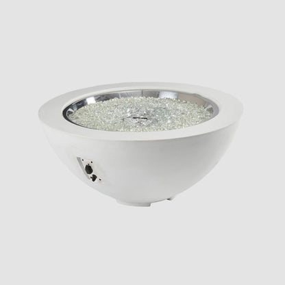The Outdoor GreatRoom Company Cove Concrete Bowl Gas Fire Pit