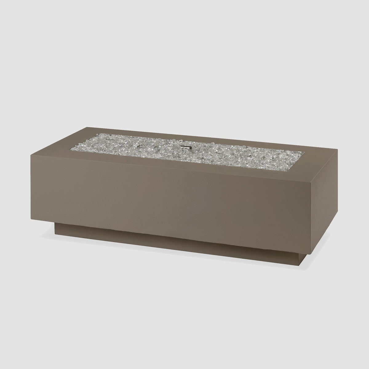 The Outdoor GreatRoom Company Cove Concrete Linear Gas Fire Pit