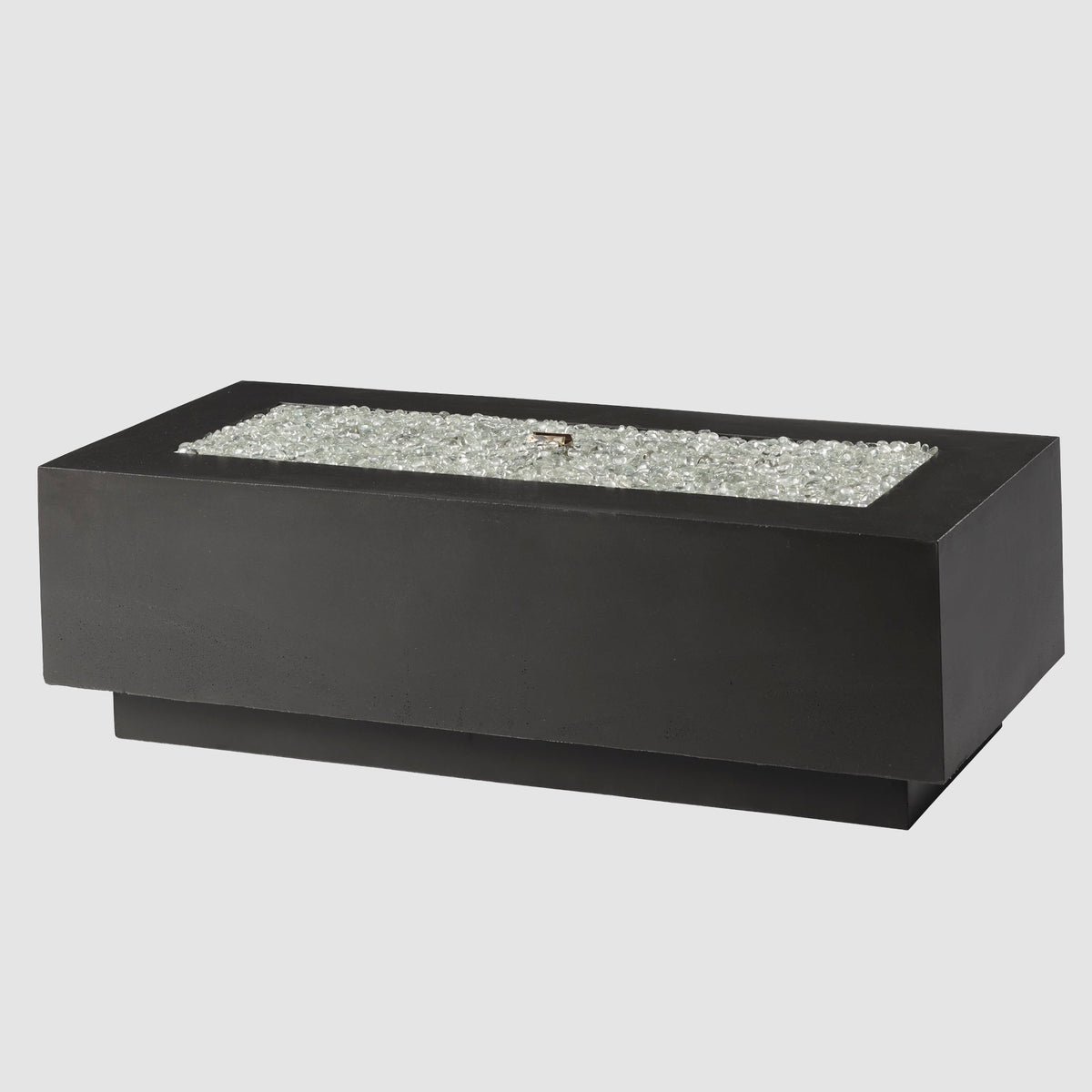 The Outdoor GreatRoom Company Cove Concrete Linear Gas Fire Pit
