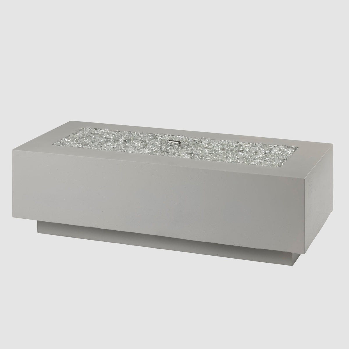 The Outdoor GreatRoom Company Cove Concrete Linear Gas Fire Pit