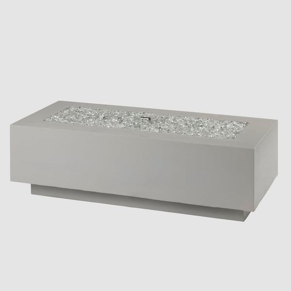 The Outdoor GreatRoom Company Cove Concrete Linear Gas Fire Pit