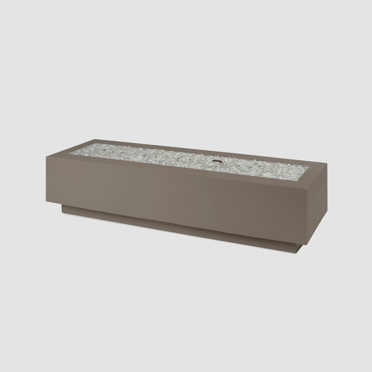 The Outdoor GreatRoom Company Cove Concrete Linear Gas Fire Pit