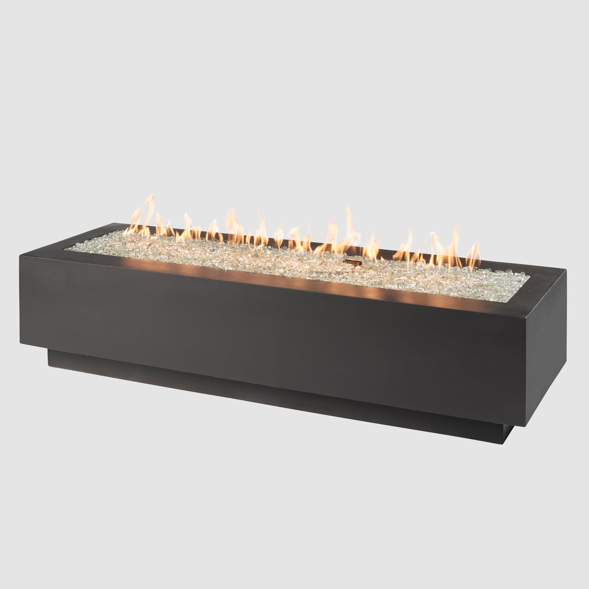 The Outdoor GreatRoom Company Cove Concrete Linear Gas Fire Pit