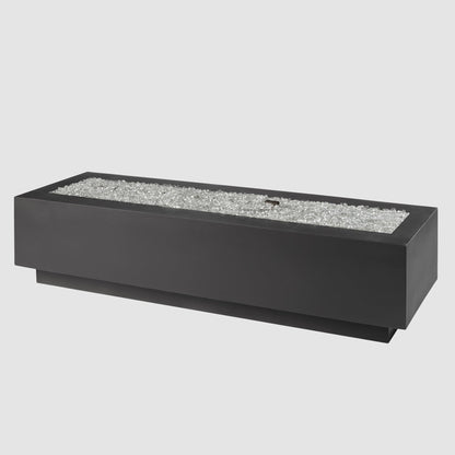 The Outdoor GreatRoom Company Cove Concrete Linear Gas Fire Pit