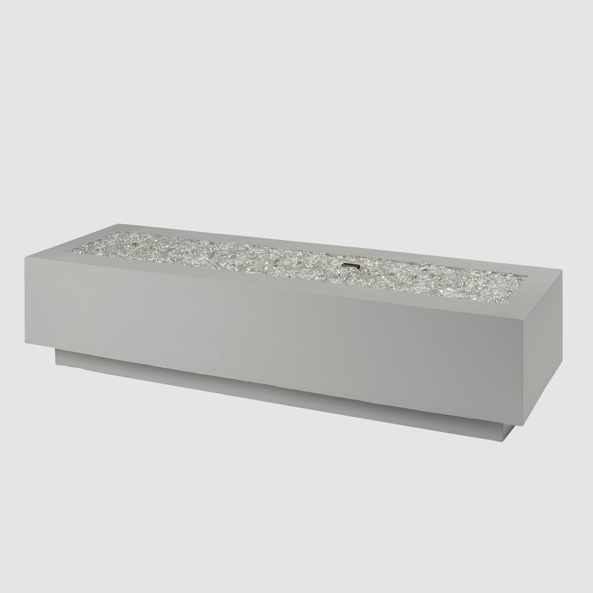 The Outdoor GreatRoom Company Cove Concrete Linear Gas Fire Pit