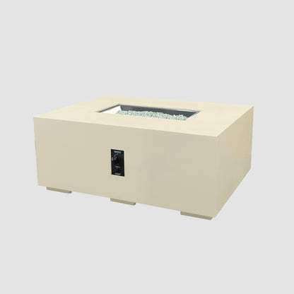 The Outdoor GreatRoom Company Cove Concrete Linear Gas Fire Pit