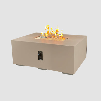 The Outdoor GreatRoom Company Cove Concrete Linear Gas Fire Pit
