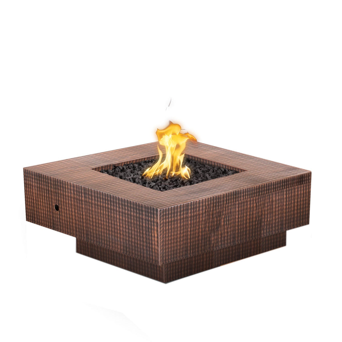 The Outdoor Plus Cabo Square 60" Metal Collection Gas Fire Pit