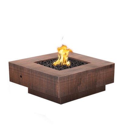 The Outdoor Plus Cabo Square 60" Metal Collection Gas Fire Pit