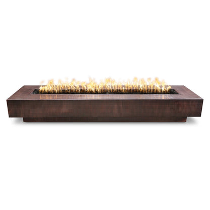 The Outdoor Plus Coronado 60" Metal Collection Linear Gas Fire Pit