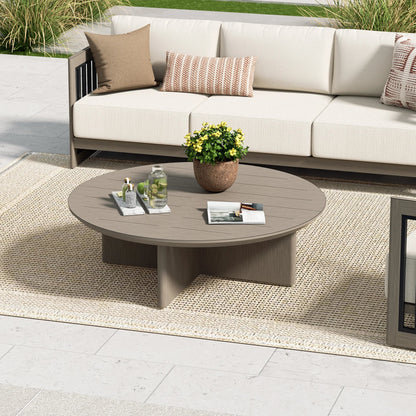 Sereno 6-Piece Swivel Aluminum Patio Conversation Set with Ottomans