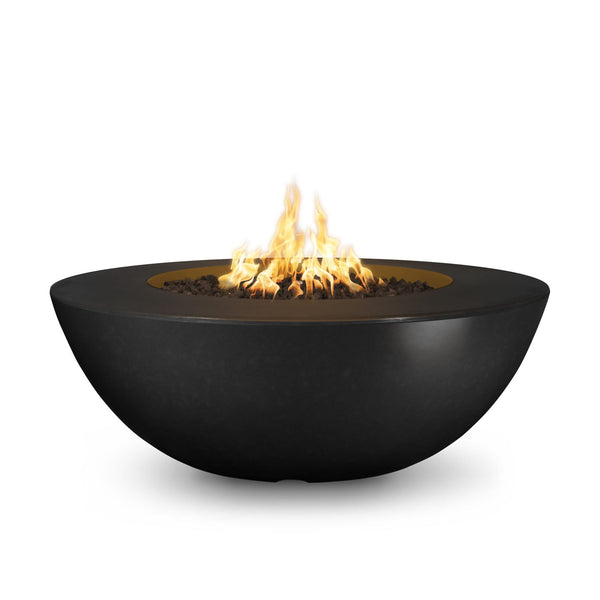 The Outdoor Plus Sedona 48" Wide Ledge GFRC Concrete Gas Fire Pit