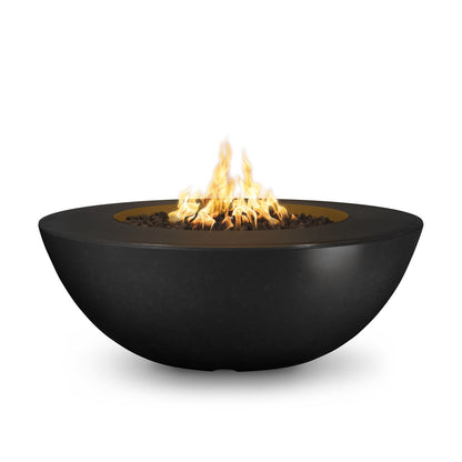 The Outdoor Plus Sedona 60" Wide Ledge GFRC Concrete Gas Fire Pit