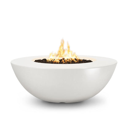 The Outdoor Plus Sedona 60" Wide Ledge GFRC Concrete Gas Fire Pit
