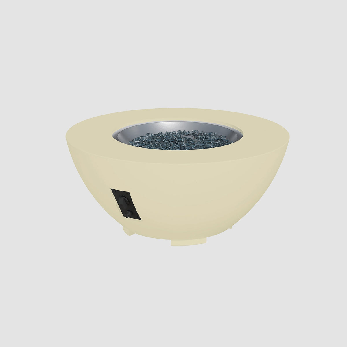 The Outdoor GreatRoom Company Cove Concrete Bowl Gas Fire Pit