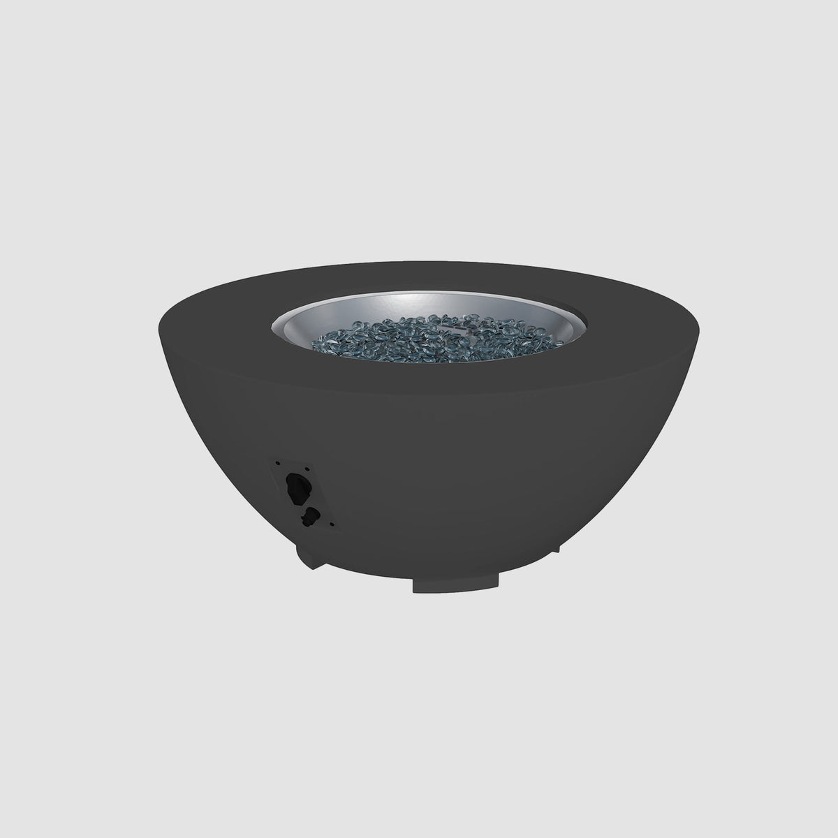 The Outdoor GreatRoom Company Cove Concrete Bowl Gas Fire Pit