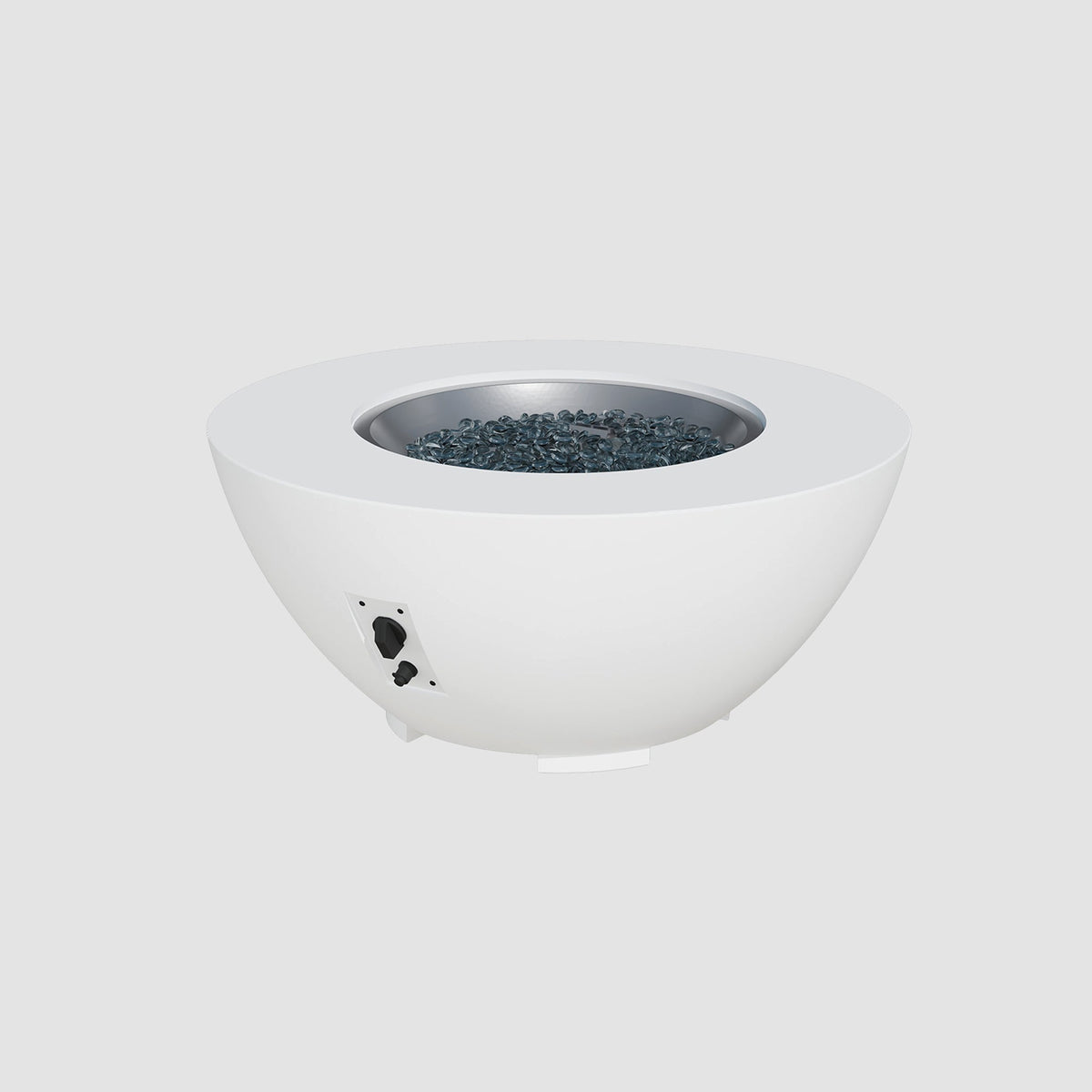 The Outdoor GreatRoom Company Cove Concrete Bowl Gas Fire Pit