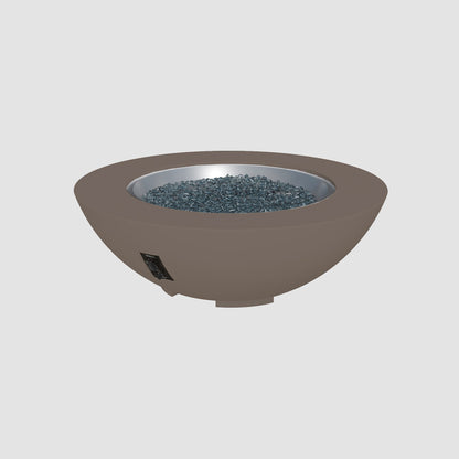 The Outdoor GreatRoom Company Cove Concrete Bowl Gas Fire Pit