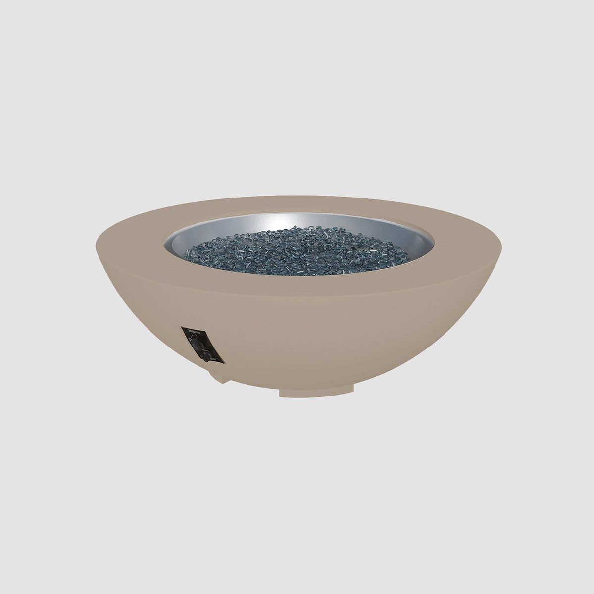 The Outdoor GreatRoom Company Cove Concrete Bowl Gas Fire Pit