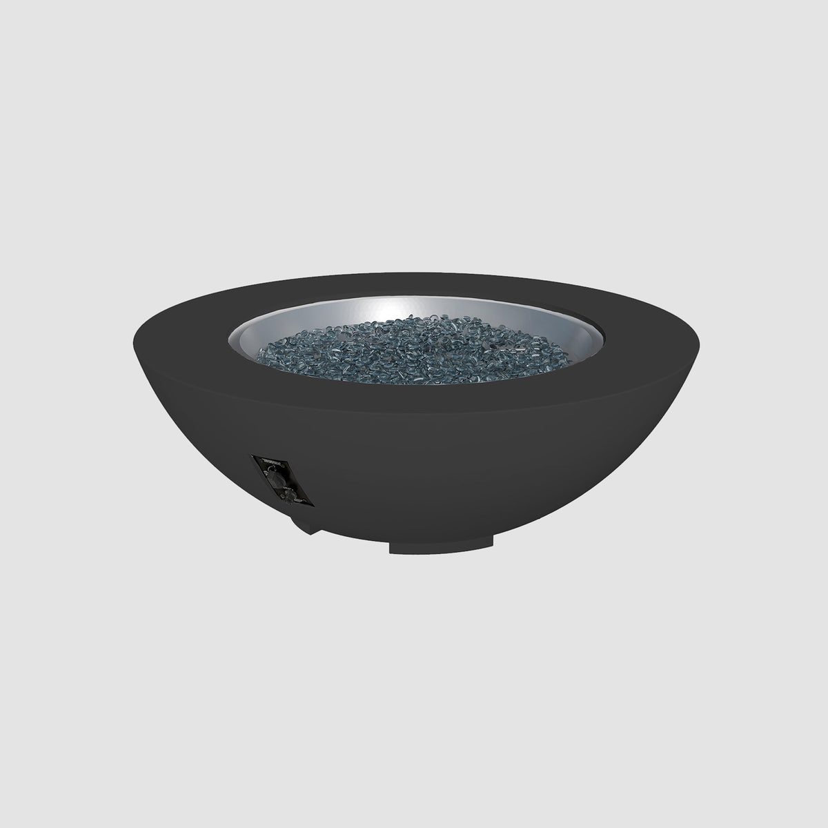 The Outdoor GreatRoom Company Cove Concrete Bowl Gas Fire Pit