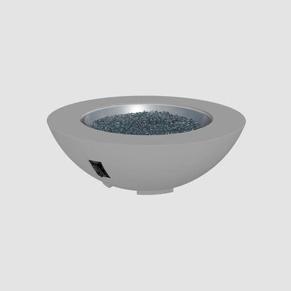 The Outdoor GreatRoom Company Cove Concrete Bowl Gas Fire Pit