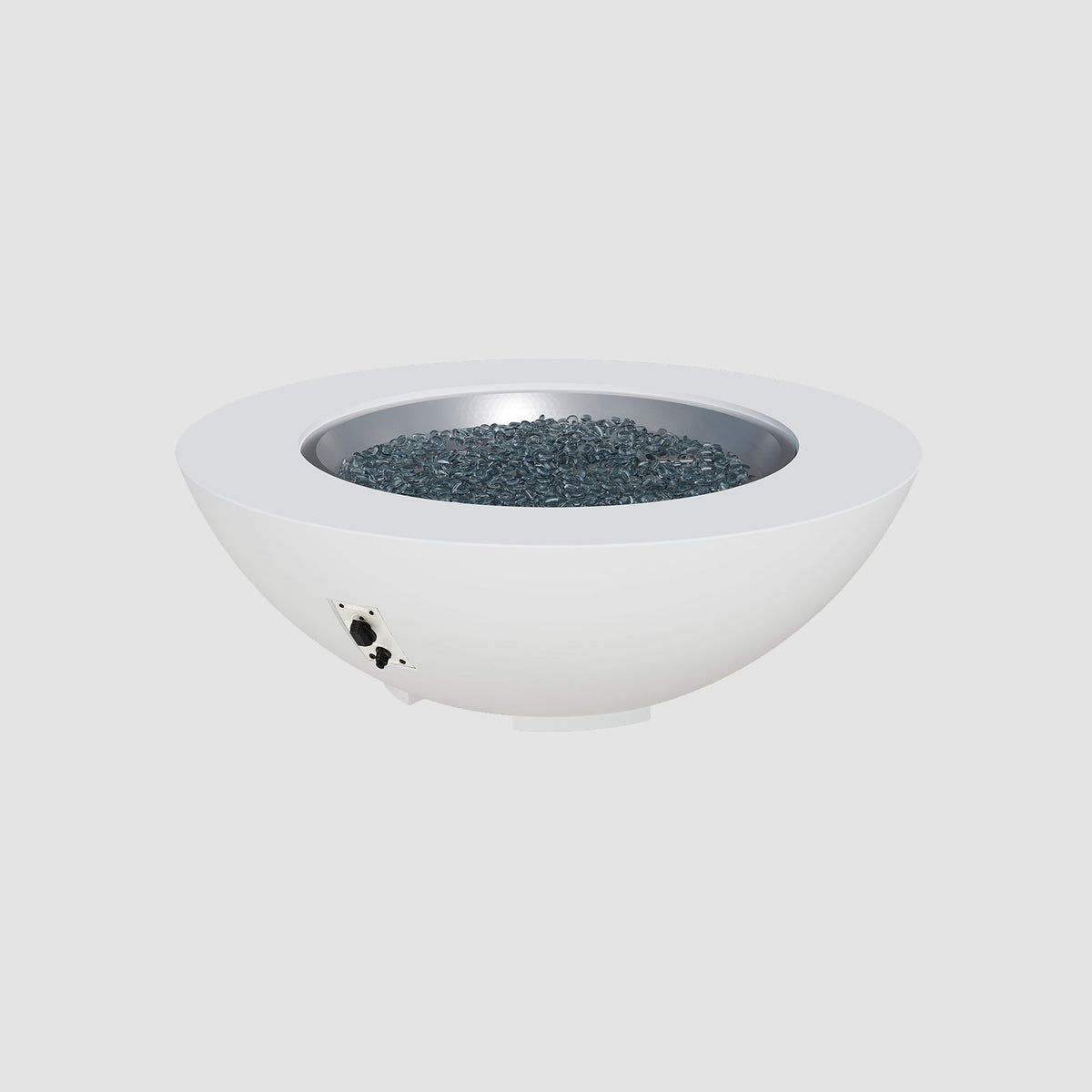 The Outdoor GreatRoom Company Cove Concrete Bowl Gas Fire Pit