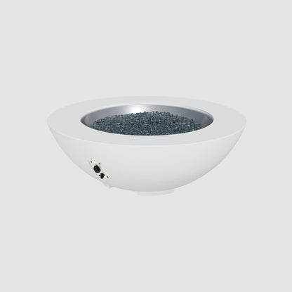 The Outdoor GreatRoom Company Cove Concrete Bowl Gas Fire Pit