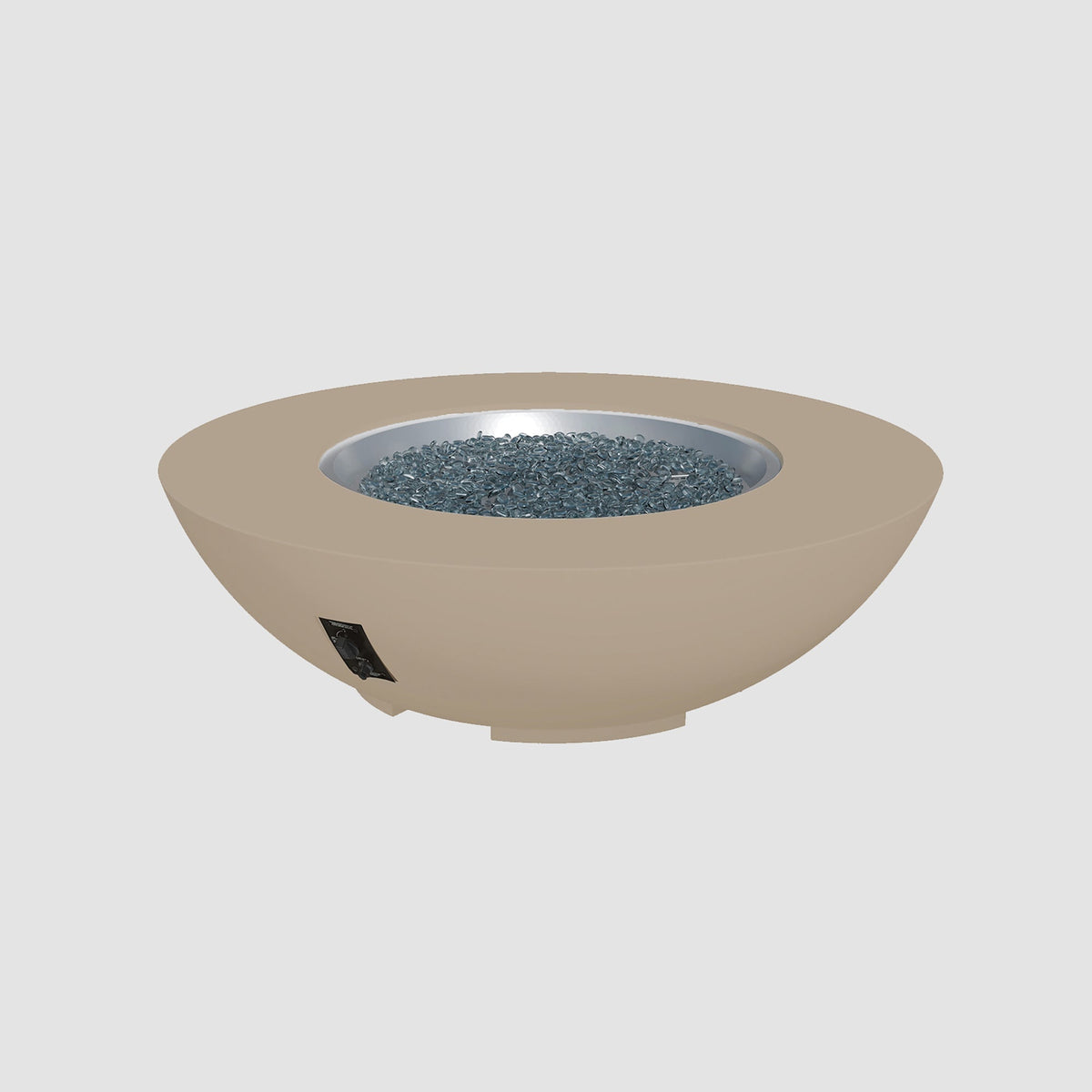 The Outdoor GreatRoom Company Cove Concrete Bowl Gas Fire Pit