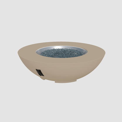 The Outdoor GreatRoom Company Cove Concrete Bowl Gas Fire Pit