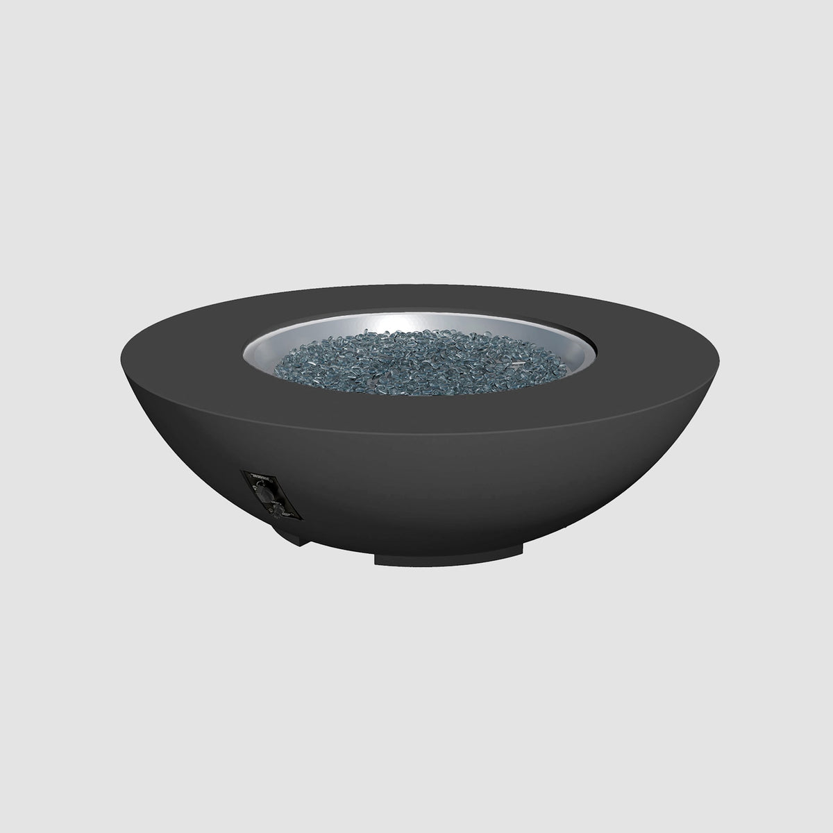 The Outdoor GreatRoom Company Cove Concrete Bowl Gas Fire Pit