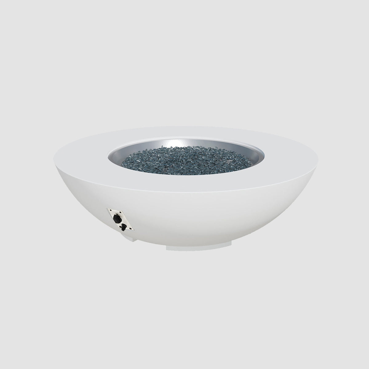 The Outdoor GreatRoom Company Cove Concrete Bowl Gas Fire Pit