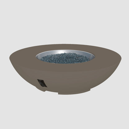 The Outdoor GreatRoom Company Cove Concrete Bowl Gas Fire Pit